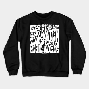 2000's Music Videos Crewneck Sweatshirt